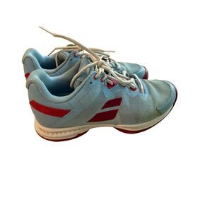 Babolat‎ SFX3 All Court Clearwater/Cherry Tennis Shoes Women's Sz 6.5